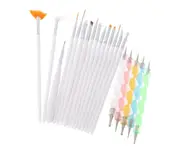 DIY Nail Art Painting Drawing Design Polish Brushes Dotting Pen Tool Set Kit