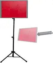 Table Tennis Rebound Board,Foldable Ping Pong Return Trainer,360° Adjustable Angle,for Home Gym,Desktop/Floor Use