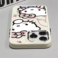 在飛比找蝦皮購物優惠-Lucky Kitty 卡通手機殼兼容 IPhone 11 