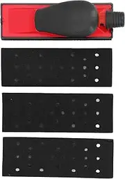 Adjustable Air Intake, Hand Sander Dust Extraction Sanding Grinding Block for Automotive Polishing with Multifunctional Handle, Easy Operation for Home Cleaning, Drywall Sanding