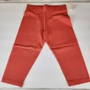 Mini Boden size 7-8 cropped leggings. Orange