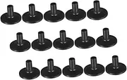 Abaodam Sturdy Plastic Drum Cymbal Stand Cymbal Accessories Mount Replacement Sleeves Set