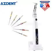 Dental LED 16: 1 Contra Angle Wireless Mini Endo Motor+ 6pcs Super Rotary Files