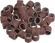 uxcell 50pcs Sanding Drums 1/2 Inch Mini Sanding Sleeves 600 Grit Sanding Bands for Drum Sander Rotary Tools