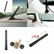 4.7" Fits FORD F-150 F-250 AM FM Black Short Stubby Car Radio Antenna w/ Screws (for: Ford)