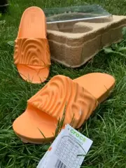 SALEHE BEMBURY X CROCS POLLEX SLIDE CITRUS MILK W8 /M6 US 38-39EUR
