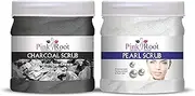 Charcoal Scrub 500gm with Pearl Scrub 500gm