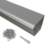 Wintcomfort 35 Pack Stainless Steel Micro Mesh Gutter Guard for 4, 5, 6 Gutte...