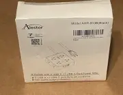 ALEXTOR AHR-803B 8 OUTLETS WITH 3 USB+1 USB C PORT POWER STRIP NEW SEALED
