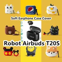 在飛比找蝦皮購物優惠-適用於機器人 Airbuds T20S 保護套可愛英文豬頭適