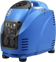 [GenTrax] 3.5KW Portable Inverter Generator, Pure Sine Wave Petrol for Camping, Emergency Power Supply, Euro 5 Certified, Quiet Operation