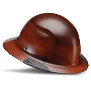 LIFT Safety HDF-15 DAX Full Brim Hard Hat - Ratchet Suspension - Natural