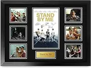 HWC Trading Stand By Me Gifts Printed Signed Autograph Picture for Movie Memorabilia Fans - A2 Framed