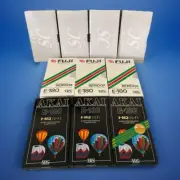 NEW 10x VHS Tape Set TDK Fuji Akai E 180 SC Beridox HQ Hi Fi SEALED