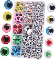 STOBOK 1 Toy for Kids Colored Accessories Stuffed Dogs for Kids Handmade Craft Accessories Plush Stuffed Animals Puppet Eyes Kids Eye Patches Bears Eyes Kidcraft Playset Hats Eyeball Tape