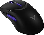 Rapoo VT9Pro4K Wireless Gaming Mouse - PAW 3398 Sensor, 26K DPI, 4K Polling Rate Gaming Mouse, Esports Grade Performance Gaming Mice, 68g Lightweight, Long Battery Life, 10 Programmable Buttons, Black