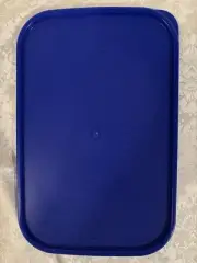 Tupperware Replacement Rectangular Modular Mate Seal Lid 1610 In Klein Blue