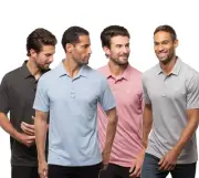 TravisMathew The Zinna Men's Golf Polo Shirt Pima Cotton Blend Travis Mathew New