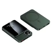 Magsafe Battery Charger Magnetic Power Bank iPhone 15 14 13 12 11 Green