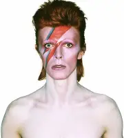 David Bowie Iron On Transfer For T-Shirt + Other Light & Dark Fabrics #1