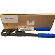 Jones Stephens J40954 Pex 1" Crimper for Pipe w/ Copper Rings & Stainless Bands