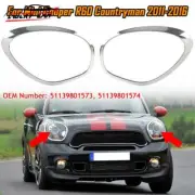 L+R Front Headlight Bezel Trim Chrome For Mini Cooper Countryman R60 R61 2011-16 (for: Mini)