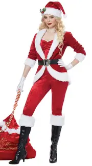 Sassy Mrs Santa Womens Christmas Costume