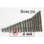 JZ BIKES M8規格 10MM、110MM、反牙、去外徑 白鐵鍍鈦內外六角螺絲 下單區