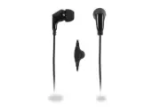 Cyber Acoustics ACM-60B Stereo Earbuds Wired Works with I-phone- samsung-Black