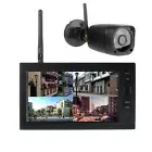 7in Wireless Camera DVR System with 720P Camera 30M Transmit Range for Home New