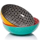 DOWAN Large Serving Bowls 24 cm Fruit Salad Bowls 2070 ml Pasta Bowls Set of 2