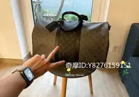 在飛比找Yahoo奇摩拍賣-7-11運費0元優惠優惠-二手正品 LV 路易威登 KEEPALL BANDOULIÈ