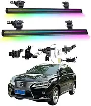 BJOHQ Electric Running Boards Compatible for Lexus RX270 2010-2015 with Light, SUV, Off-Road & Pickup Trucks - Retractable Truck Steps & Nerf Bars