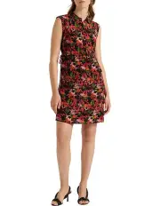 [Marcs] Don't Take It Citrus-ly Dress in Black Multi
