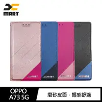 在飛比找神腦生活優惠-XMART OPPO A73 5G 磨砂皮套(桃紅)