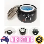 WAX POT WAX WARMER HEATER FOR HARD WAX BODY HAIR REMOVER WAXING MACHINE BLACK