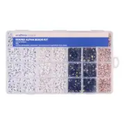 NEW Crafter's Choice Crafters Choice Round Alpha Beads Kit By Spotlight