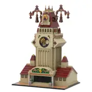 Clock Tower Architecture from Video Game Building Toys 2995 Pieces MOC Build