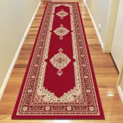 Medori Mettle Red Runner Rug