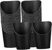 OHPHCALL 50Pcs Snack Containers Cute French Fries Holders Paper Party Cups for Fries Candy Appetizers for Celebrations and Events