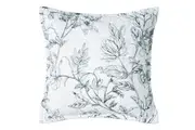 Bianca Gracie Square White Polyester Soft Comfort Decoratve Cushion 43cm