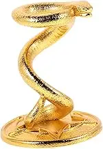 Snake Crystal Ball Holder Glass Ball Stand Crystal Globe Stand Crystal Sphere Stand Rock Stone Sphere Holder Crystal Display Stand Metal Gazing Ball Stand Egg Stand Alloy Golden