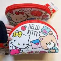 在飛比找蝦皮購物優惠-三麗鷗授權/Hello Kitty凱蒂貓 雙鎖圈船型零錢包👛