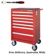 Sidchrome 7 Drawer Heavy Gauge Steel Roller Cabinet Tool Box Trolley SCMT50207