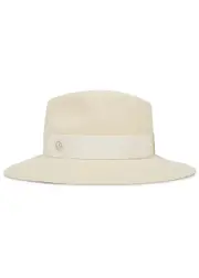 Maison Michel Paris Henrietta Ivory Rabbit Felt Fedora L