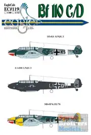 ECL72119 1:72 Eagle Editions Bf 110 C/D #72119