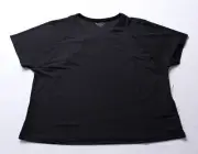 Athleta Women's High-Tech Breathable Grid Knit Mesh Tee BL1 Black Medium NWT