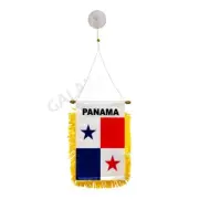 Panama Flag Mini Banner / Panama Flag / Double Sided Mini Panama Car Window Flag