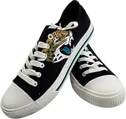 FOCO NFL Mens Low Top Big Logo Canvas Shoes
