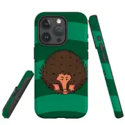 For iPhone 15 Pro Max Case, Shielding Cover, Echidna Portrait